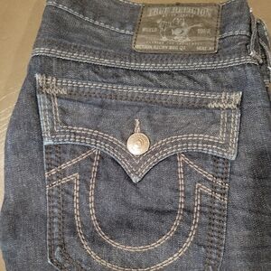 Mens True Religion Ricky Big QT Jeans